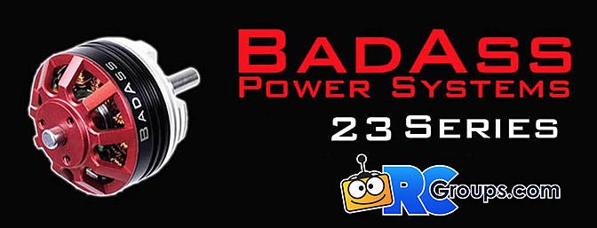 News New 23mm Series BadAss Motors Innov8tive Designs - RC